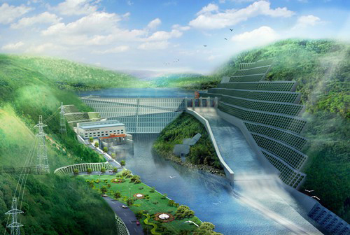 景东老挝南塔河1号水电站项目